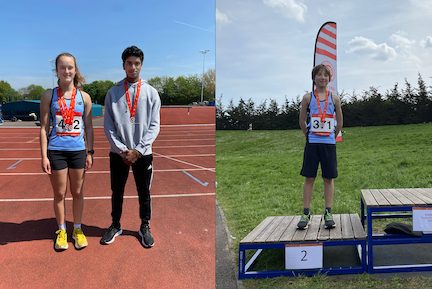 Our athletes bring home five medals from county championships